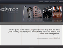 Tablet Screenshot of edymon.com